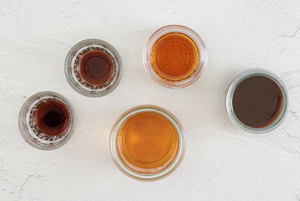 Ingredients for a BuzzMug Bourbon Cold Brew