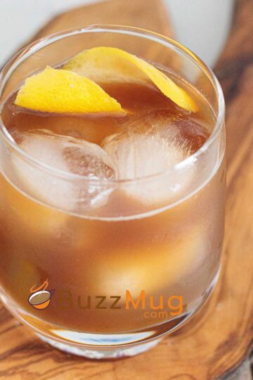 BuzzMug Bourbon Cold Brew Old Fashioned